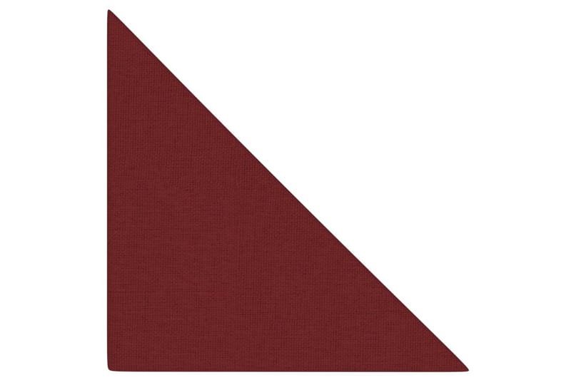 beBasic vægpaneler 12 stk. 30x30 cm 1,08 mÂ² stof vinrød - RÃ¸d - Hus & renovering - Byggeri - Gulv, væg & tag - Gulv & vægbeklædning - Vægpanel & panelplade