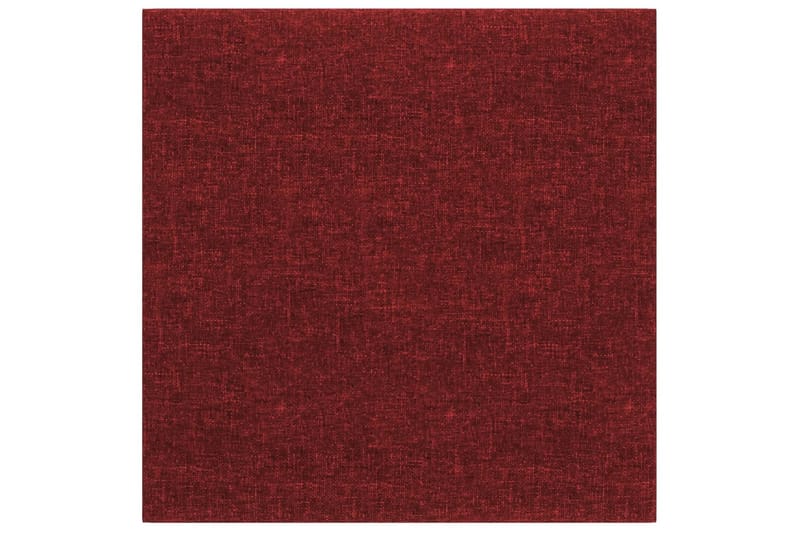 beBasic vægpaneler 12 stk. 30x30 cm 1,08 mÂ² stof vinrød - RÃ¸d - Hus & renovering - Byggeri - Gulv, væg & tag - Gulv & vægbeklædning - Vægpanel & panelplade