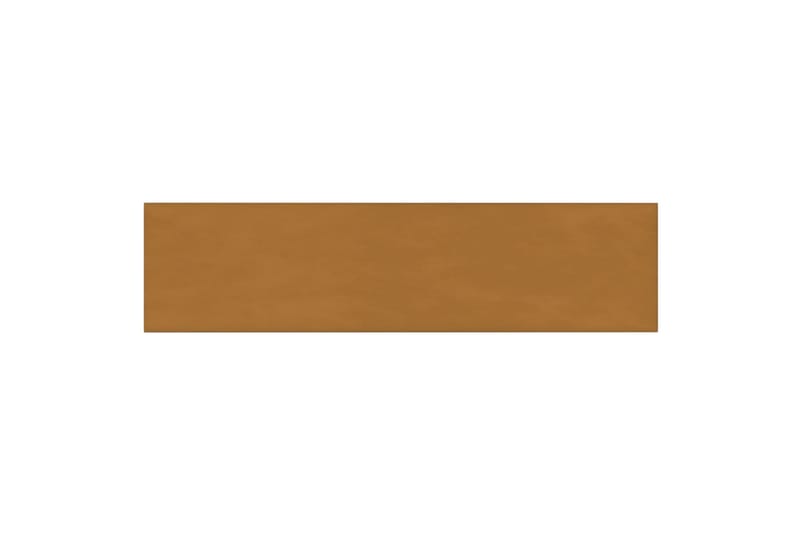beBasic vægpaneler 12 stk. 60x15 cm 1,08 mÂ² fløjl brun - Brun - Vægpanel & panelplade