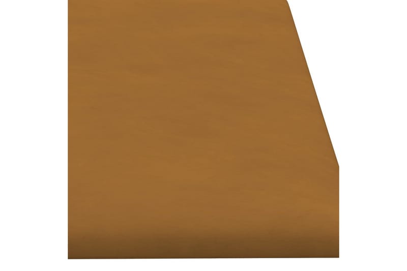 beBasic vægpaneler 12 stk. 60x15 cm 1,08 mÂ² fløjl brun - Brun - Vægpanel & panelplade