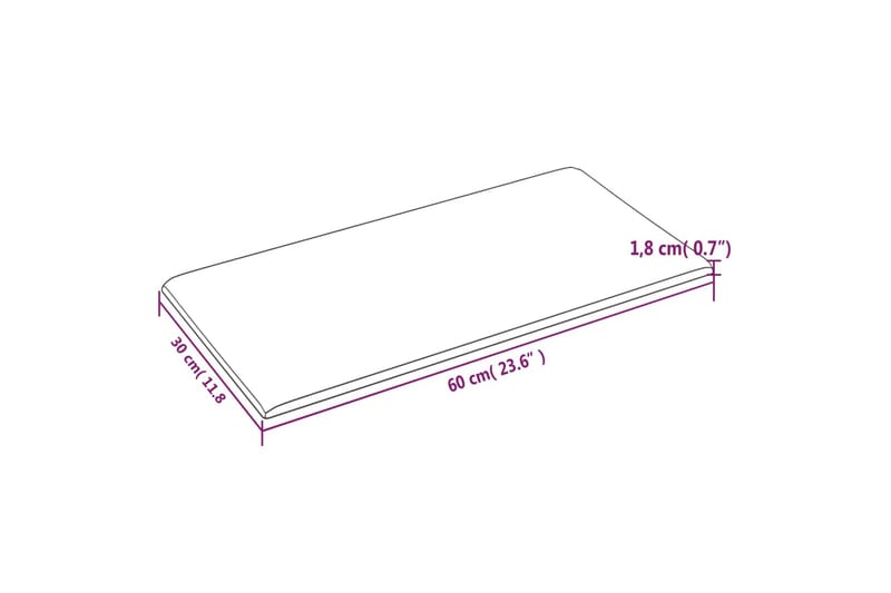 beBasic vægpaneler 12 stk. 60x30 cm 2,16 mÂ² stof cremefarvet - Creme - Hus & renovering - Byggeri - Gulv, væg & tag - Gulv & vægbeklædning - Vægpanel & panelplade