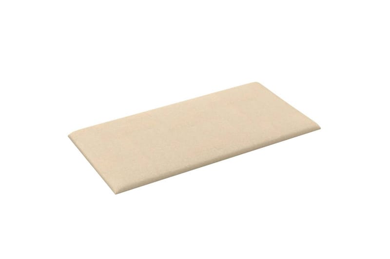 beBasic vægpaneler 12 stk. 60x30 cm 2,16 mÂ² stof cremefarvet - Creme - Hus & renovering - Byggeri - Gulv, væg & tag - Gulv & vægbeklædning - Vægpanel & panelplade