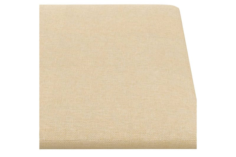 beBasic vægpaneler 12 stk. 60x30 cm 2,16 mÂ² stof cremefarvet - Creme - Hus & renovering - Byggeri - Gulv, væg & tag - Gulv & vægbeklædning - Vægpanel & panelplade