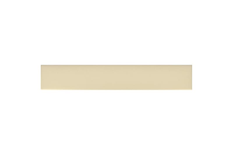 beBasic vægpaneler 12 stk. 90x15 cm 1,62 mÂ² kunstlæder cremefarvet - Creme - Vægpanel & panelplade