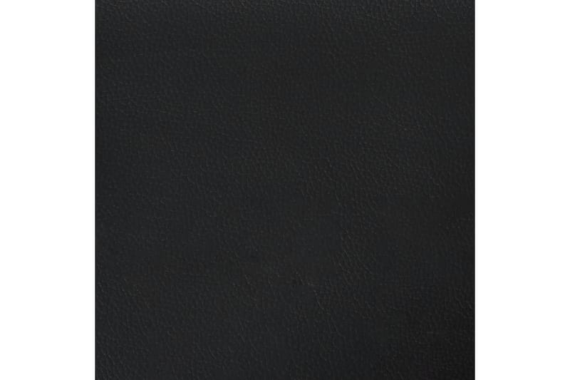beBasic vægpaneler 12 stk. 90x15 cm 1,62 mÂ² kunstlæder sort - Sort - Vægpanel & panelplade
