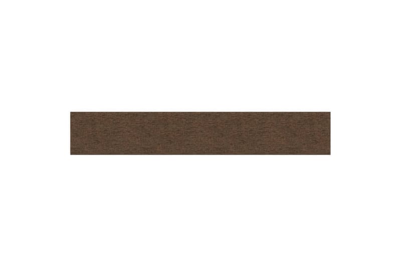 beBasic vægpaneler 12 stk. 90x15 cm 1,62 mÂ² stof brun - Brun - Vægpanel & panelplade