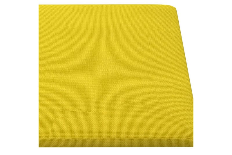 beBasic vægpaneler 12 stk. 90x15 cm 1,62 mÂ² stof mørkegul - Gul - Hus & renovering - Byggeri - Gulv, væg & tag - Gulv & vægbeklædning - Vægpanel & panelplade