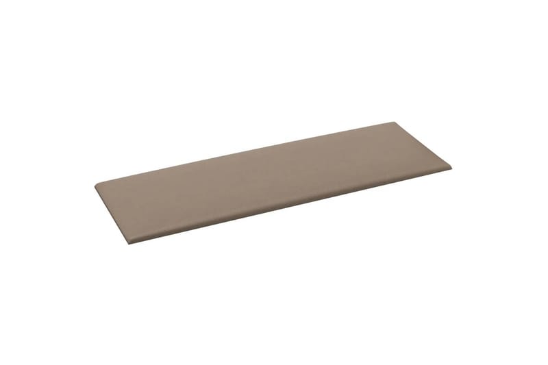 beBasic vægpaneler 12 stk. 90x30 cm 3,24 mÂ² kunstlæder cappuccino - Brun - Hus & renovering - Byggeri - Gulv, væg & tag - Gulv & vægbeklædning - Vægpanel & panelplade