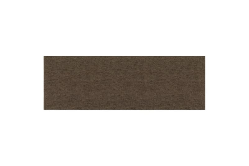 beBasic vægpaneler 12 stk. 90x30 cm 3,24 mÂ² stof brun - Brun - Vægpanel & panelplade