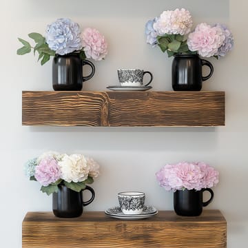 Dekorativ væghylde i træ Hanah Home Rafact (13 x 60 x 11 cm) - Hus & renovering - Byggeri - Gulv, væg & tag - Gulv & vægbeklædning - Vægplader