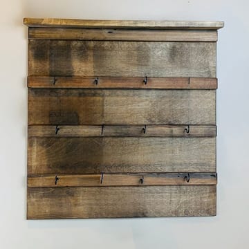 Dekorativ væghylde i træ Hanah Home Rafity (55 x 55 x 7 cm) - Hus & renovering - Byggeri - Gulv, væg & tag - Gulv & vægbeklædning - Vægplader