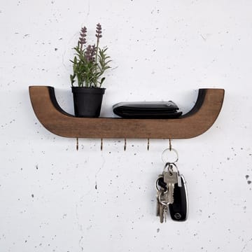 Dekorativ væghylde i træ Hanah Home Rafnet (33 x 11 x 7 cm) - Hus & renovering - Byggeri - Gulv, væg & tag - Gulv & vægbeklædning - Vægplader