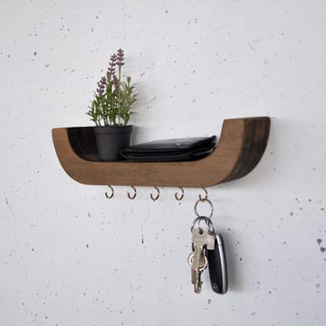 Dekorativ væghylde i træ Hanah Home Rafnet (33 x 11 x 7 cm) - Hus & renovering - Byggeri - Gulv, væg & tag - Gulv & vægbeklædning - Vægplader