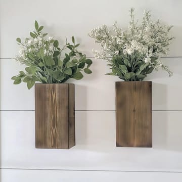 Dekorativ væghylde i træ Hanah Home Rafqua træ 16 x 8 x 6 cm - Hus & renovering - Byggeri - Gulv, væg & tag - Gulv & vægbeklædning - Vægplader