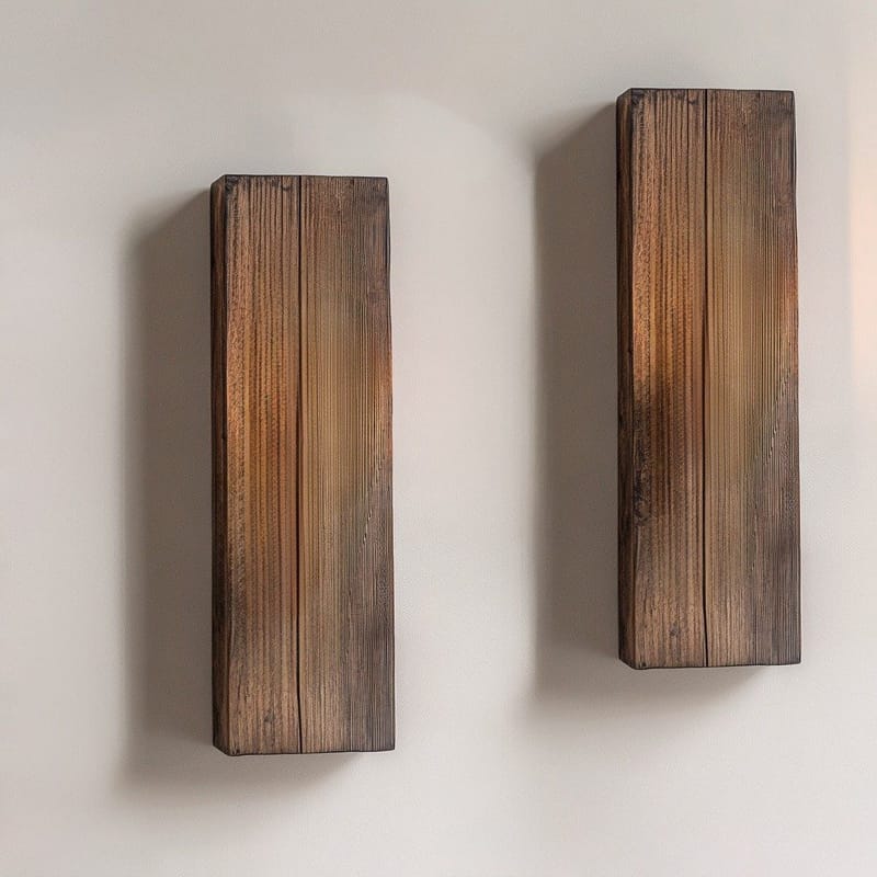 Dekorativ væghylde i træ Hanah Home Rafqua træ 25 x 8 x 6 cm - Hus & renovering - Byggeri - Gulv, væg & tag - Gulv & vægbeklædning - Vægplader