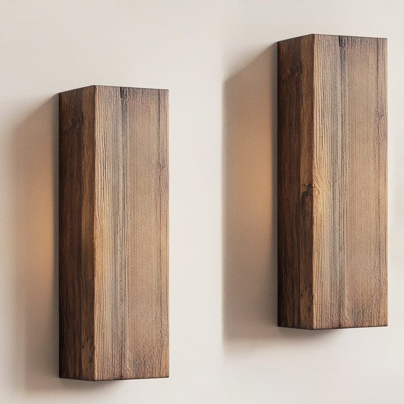 Dekorativ væghylde i træ Hanah Home Rafqua træ 25 x 8 x 6 cm - Hus & renovering - Byggeri - Gulv, væg & tag - Gulv & vægbeklædning - Vægplader