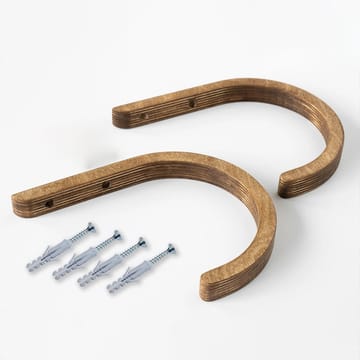 Dekorativ væghylde i træ Hanah Home Raft (17 x 20 x 2 cm) Træ - Hus & renovering - Byggeri - Gulv, væg & tag - Gulv & vægbeklædning - Vægplader