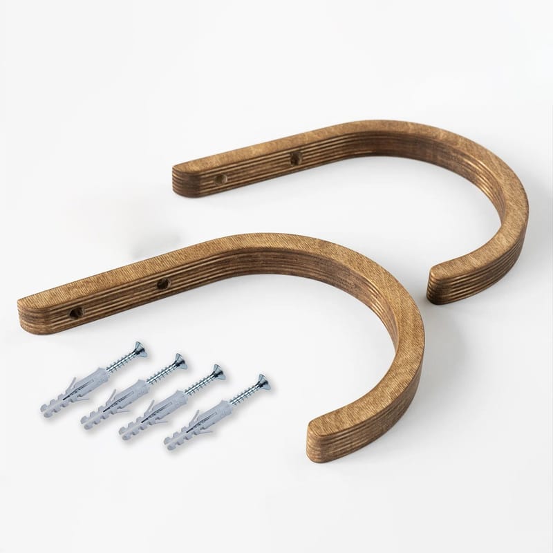 Dekorativ væghylde i træ Hanah Home Raft (17 x 20 x 2 cm) Træ - Hus & renovering - Byggeri - Gulv, væg & tag - Gulv & vægbeklædning - Vægplader