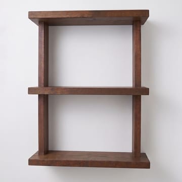 Dekorativ væghylde i træ Wallxpert Cevo (50 x 40 x 14 cm) træ - træ - Hus & renovering - Byggeri - Gulv, væg & tag - Gulv & vægbeklædning - Vægplader
