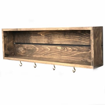 Dekorativ væghylde i træ Wallxpert Erno (70 x 21 x 10 cm) Træ - træ - Hus & renovering - Byggeri - Gulv, væg & tag - Gulv & vægbeklædning - Vægplader