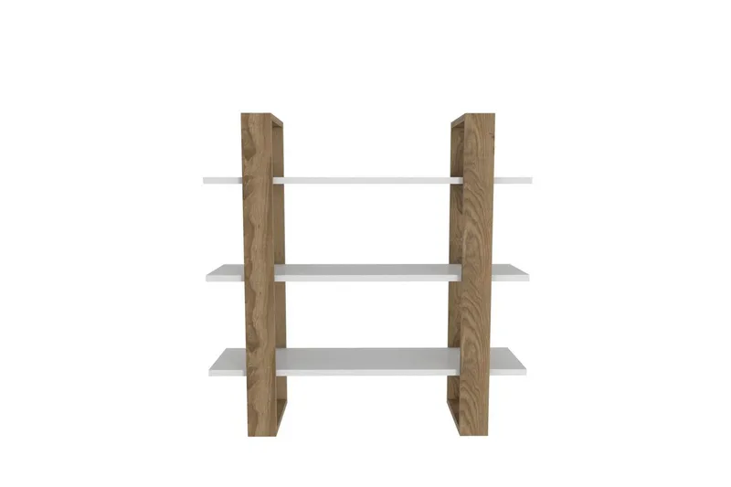 Draven Vægplade 90x90 cm, Eg/Hvid