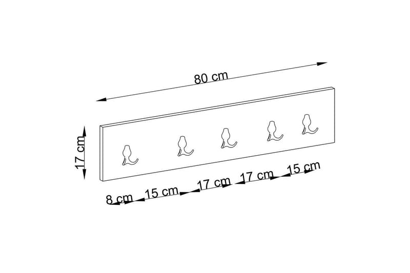 Kresto Vægplade 80x80 cm - Eg - Hus & renovering - Byggeri - Gulv, væg & tag - Gulv & vægbeklædning - Vægplader