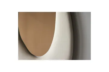 Louiseville Glaspanel - Beige - Boligtilbeh ør - Spejle - Vægspejl