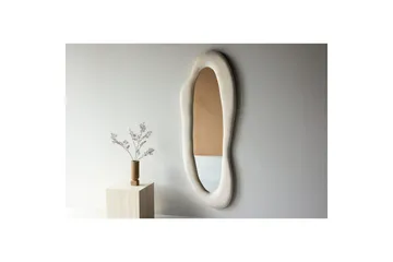Louiseville Glaspanel - Beige - Boligtilbehør - Spejle - Vægspejl