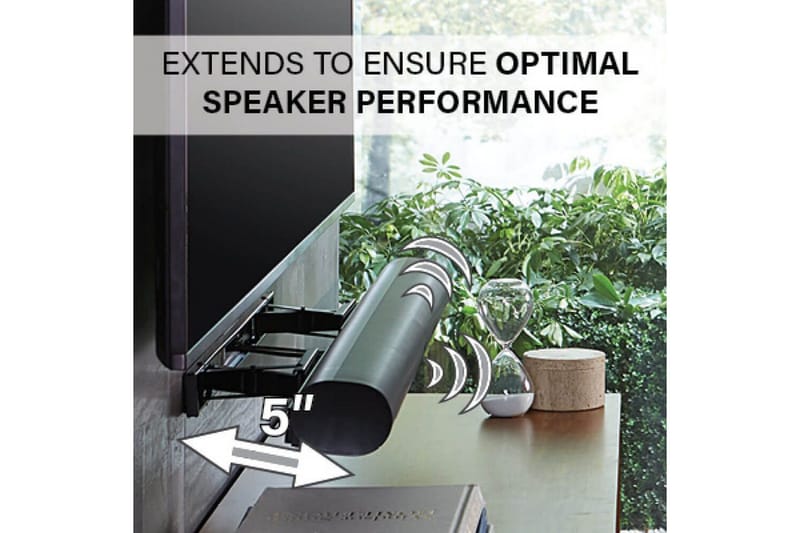 Vægbeslag Sanus til Sonos Arc Soundbar - Hvid - Hus & renovering - Byggeri - Gulv, væg & tag - Gulv & vægbeklædning - Vægplader