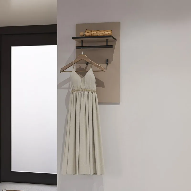 Vægpanel Kryds med Kroge - Congo - Hus & renovering - Byggeri - Gulv, væg & tag - Gulv & vægbeklædning - Vægplader