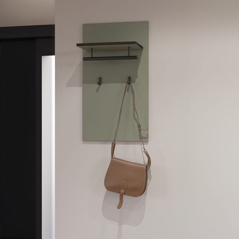 Vægpanel Kryds med Kroge - Grøn - Hus & renovering - Byggeri - Gulv, væg & tag - Gulv & vægbeklædning - Vægplader