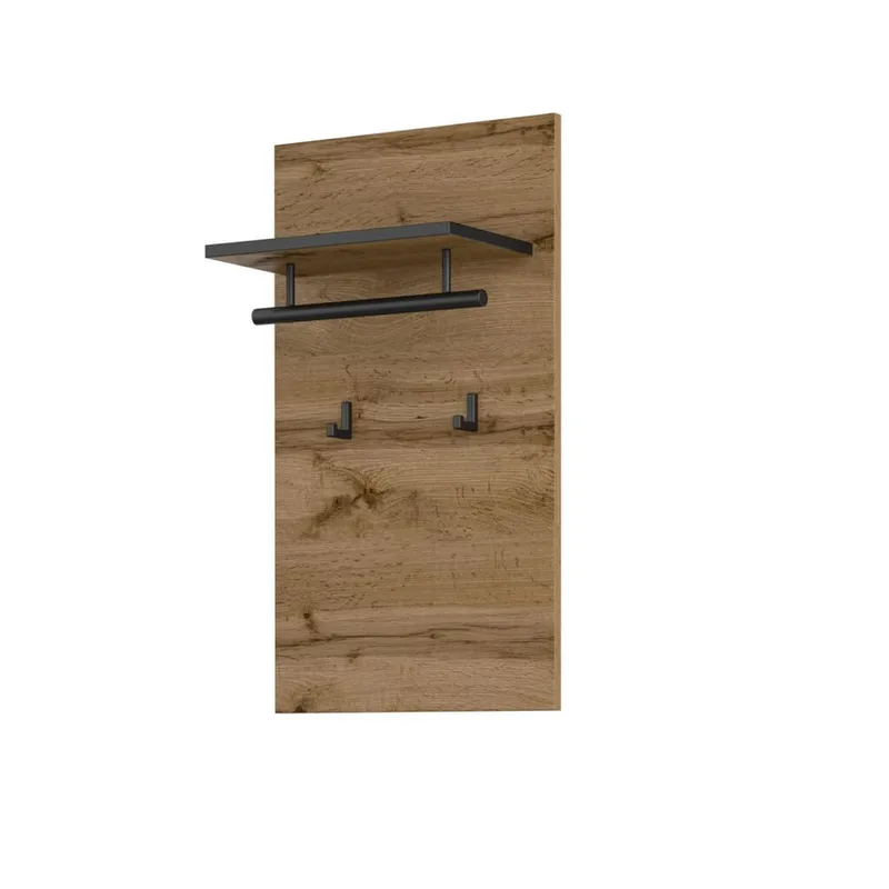 Vægpanel Kryds med Kroge, Wotan Eg