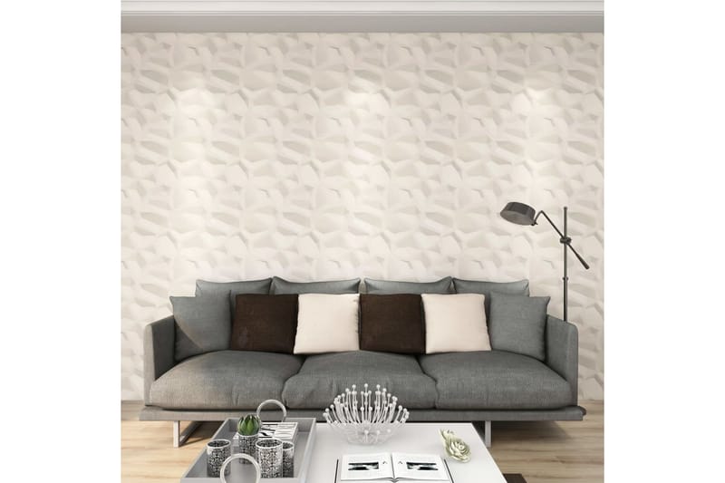 Vægpanel 12 Stk. 3D 0,5x0,5 M 3 M² - Hus & renovering - Byggeri - Gulv, væg & tag - Gulv & vægbeklædning - Vægpanel & panelplade