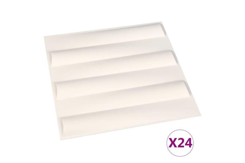 Vægpanel 24 Stk. 3D 0,5x0,5 M 6 M² - Hus & renovering - Byggeri - Gulv, væg & tag - Gulv & vægbeklædning - Vægpanel & panelplade