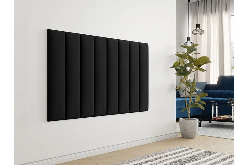 Zaratuz Väggpanel 20x80 cm Black - Hus & renovering - Byggeri - Gulv, væg & tag - Gulv & vægbeklædning - Vægpanel & panelplade