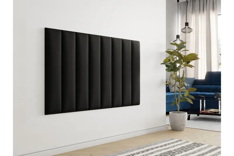 Zaratuz Väggpanel 20x80 cm Black - Hus & renovering - Byggeri - Gulv, væg & tag - Gulv & vægbeklædning - Vægpanel & panelplade