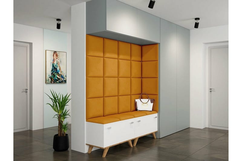 Zaratuz Väggpanel 30x30 cm Dark yellow - Hus & renovering - Byggeri - Gulv, væg & tag - Gulv & vægbeklædning - Vægpanel & panelplade