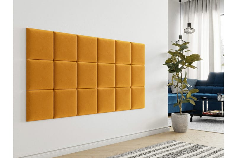 Zaratuz Väggpanel 30x30 cm Dark yellow - Hus & renovering - Byggeri - Gulv, væg & tag - Gulv & vægbeklædning - Vægpanel & panelplade