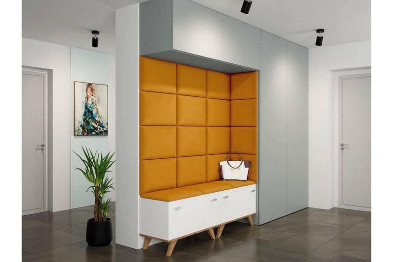 Zaratuz Väggpanel 30x40 cm Dark yellow - Hus & renovering - Byggeri - Gulv, væg & tag - Gulv & vægbeklædning - Vægpanel & panelplade