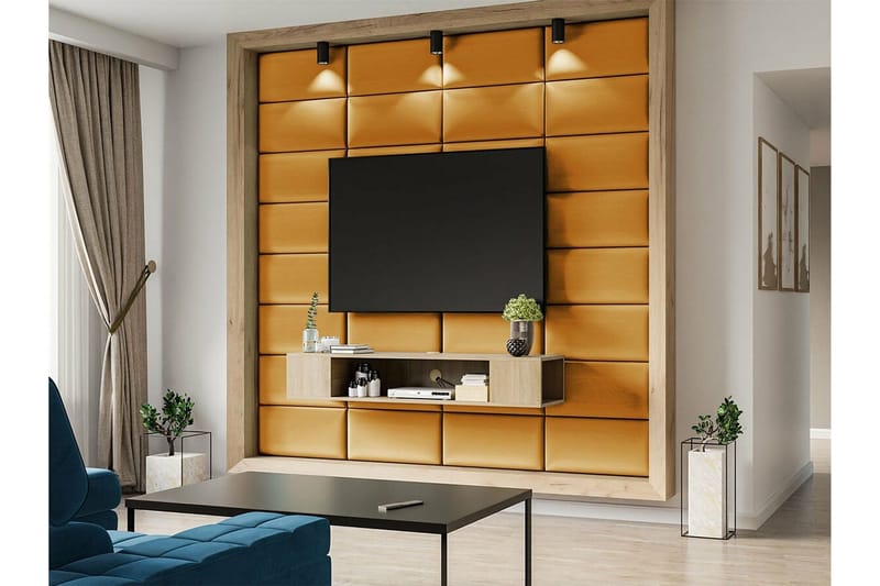 Zaratuz Väggpanel 30x60 cm Dark yellow - Hus & renovering - Byggeri - Gulv, væg & tag - Gulv & vægbeklædning - Vægpanel & panelplade