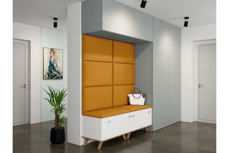 Zaratuz Väggpanel 40x70 cm Yellow - Hus & renovering - Byggeri - Gulv, væg & tag - Gulv & vægbeklædning - Vægpanel & panelplade