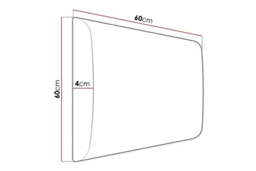 Zaratuz Väggpanel 60x60 cm Black - Hus & renovering - Byggeri - Gulv, væg & tag - Gulv & vægbeklædning - Vægpanel & panelplade