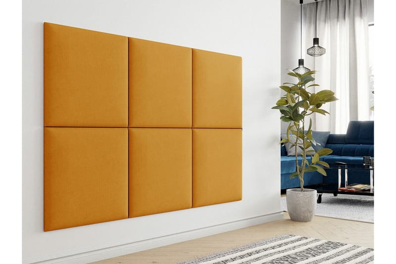 Zaratuz Väggpanel 60x60 cm Dark yellow - Hus & renovering - Byggeri - Gulv, væg & tag - Gulv & vægbeklædning - Vægpanel & panelplade
