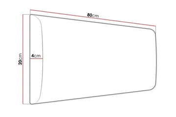 Zaratuz Vægpanel 20x80 cm - Mørkebrun - Hus & renovering - Byggeri - Gulv, væg & tag - Gulv & vægbeklædning - Vægpanel & panelplade