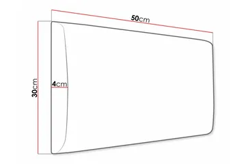 Zaratuz Vægpanel 30x50 cm - Mørkebrun - Hus & renovering - Byggeri - Gulv, væg & tag - Gulv & vægbeklædning - Vægpanel & panelplade