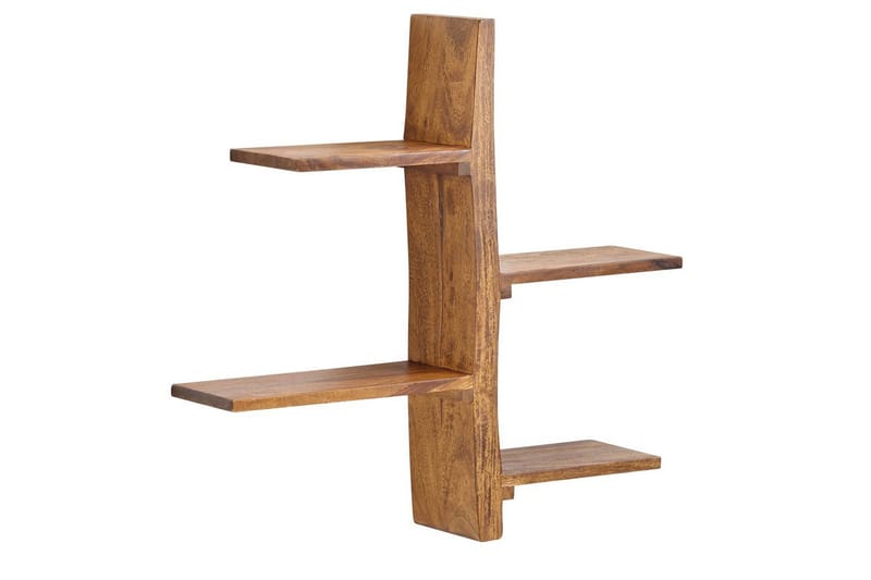 Vægreol Wohnling Massivt træ kant stil vægmonteret flydende træ landhus, undefined