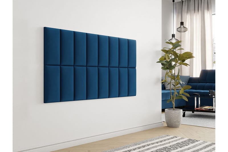 Zaratuz Vægpanel 20x40 cm - Mørkeblå - Vægpanel & panelplade