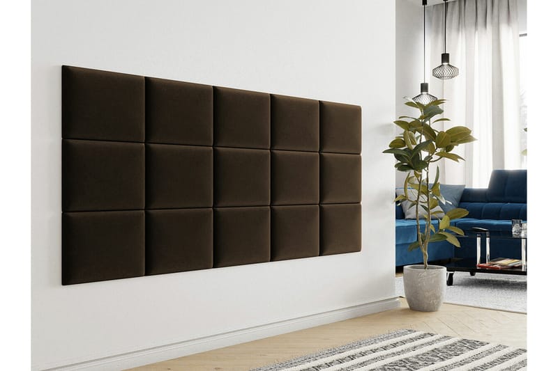 Zaratuz Vægpanel 30x40 cm - Mørkebrun - Vægpanel & panelplade