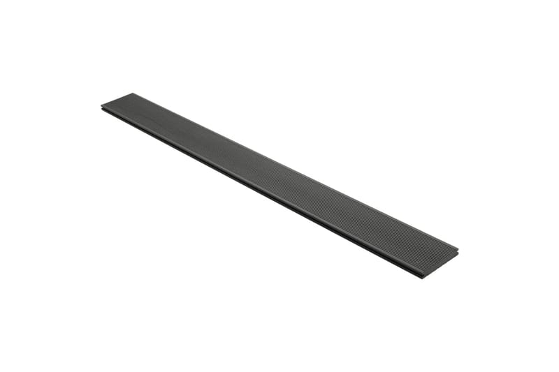 massive terrassebrædder med tilbehør WPC 10 m² 2,2 m grå - Hus & renovering - Byggeri - Gulv, væg & tag - Gulv - Vinylgulv & plastik gulv