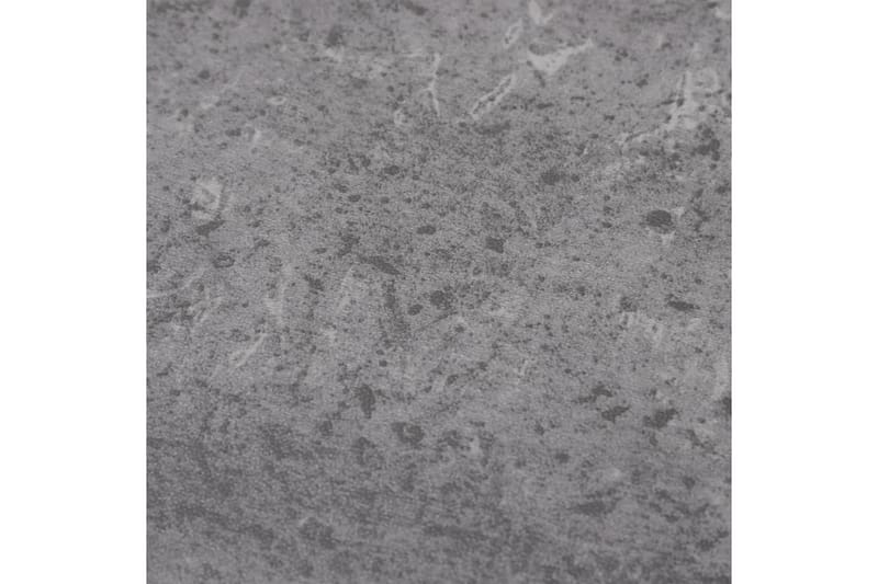PVC-gulvbrædder 4,46 mÂ² 3 mm cementbrun - Brun - Træflise balkon - Vinylgulv & plastik gulv - Gulvplader & plastikfliser